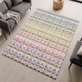 thumbnail image 1 of Addison Rugs Mayfield Premium Machine Washable Transitional Stripes Ivory Rectangle Rug, 8' x 10', 1 of 9