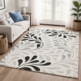 thumbnail image 1 of Addison Rugs Mayfield Premium Machine Washable Transitional Stripes Ivory Rectangle Rug, 9' x 12', 1 of 6