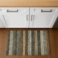 thumbnail image 1 of Addison Rugs Mayfield Premium Machine Washable Transitional Stripes Khaki Rectangle Rug, 1'8" x 2'6", 1 of 6