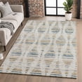 thumbnail image 1 of Addison Rugs Mayfield Premium Machine Washable Transitional Stripes Linen Rectangle Rug, 9' x 12', 1 of 6