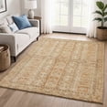 thumbnail image 1 of Addison Rugs Mayfield Premium Machine Washable Transitional Stripes Paprika Rectangle Rug, 5' x 7'6", 1 of 6