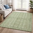 thumbnail image 1 of Addison Rugs Mayfield Premium Machine Washable Transitional Stripes Sage Rectangle Rug, 10' x 14', 1 of 6