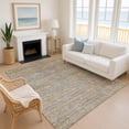 thumbnail image 1 of Addison Rugs Mayfield Premium Machine Washable Transitional Stripes Sage Rectangle Rug, 8' x 10', 1 of 6