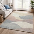 thumbnail image 1 of Addison Rugs Mayfield Premium Machine Washable Transitional Swirls Beige Rectangle Rug, 10' x 14', 1 of 6