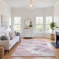 thumbnail image 1 of Addison Rugs Mayfield Premium Machine Washable Transitional Swirls Blush Rectangle Rug, 3' x 5', 1 of 6