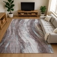 thumbnail image 1 of Addison Rugs Mayfield Premium Machine Washable Transitional Swirls Taupe Rectangle Rug, 2'6" x 3'10", 1 of 7
