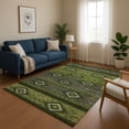 thumbnail image 1 of Addison Rugs Mayfield Premium Machine Washable Transitional Tribal Aloe Rectangle Rug, 10' x 14', 1 of 7