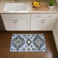 thumbnail image 1 of Addison Rugs Mayfield Premium Machine Washable Transitional Tribal Blue Rectangle Rug, 1'8" x 2'6", 1 of 6