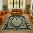 thumbnail image 1 of Addison Rugs Mayfield Premium Machine Washable Transitional Tribal Brown Rectangle Rug, 3' x 5', 1 of 7
