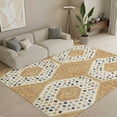 thumbnail image 1 of Addison Rugs Mayfield Premium Machine Washable Transitional Tribal Gold Rectangle Rug, 8' x 10', 1 of 8