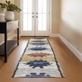thumbnail image 1 of Addison Rugs Mayfield Premium Machine Washable Transitional Tribal Gold Runner Rug, 2'3" x 7'6", 1 of 6
