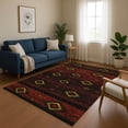 thumbnail image 1 of Addison Rugs Mayfield Premium Machine Washable Transitional Tribal Red Rectangle Rug, 8' x 10', 1 of 7