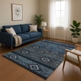 thumbnail image 1 of Addison Rugs Mayfield Premium Machine Washable Transitional Tribal Teal Rectangle Rug, 10' x 14', 1 of 7