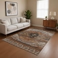 thumbnail image 1 of Addison Rugs Mayfield Premium Machine Washable Transitional Tribal Terracotta Rectangle Rug, 3' x 5', 1 of 7