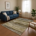 thumbnail image 1 of Addison Rugs Mayfield Premium Machine Washable Transitional Waves Brown Rectangle Rug, 9' x 12', 1 of 7