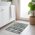 thumbnail image 1 of Addison Rugs Mayfield Washable Animal Skin Pattern Zebra Gray Rectangle Rug, 1'8" x 2'6", 1 of 5