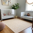 thumbnail image 1 of Addison Rugs Mayfield Washable Coastal Sanddollar Nectarine Rectangle Rug, 2'6" x 3'10", 1 of 6