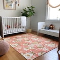 thumbnail image 1 of Addison Rugs Mayfield Washable Coastal Shells Peach Rectangle Rug, 2'6" x 3'10", 1 of 6