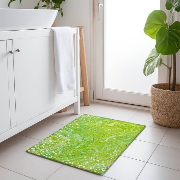 Addison Rugs Mayfield Washable Contemporary Abstract Clover Rectangle Rug, 1'8" x 2'6"