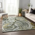 thumbnail image 1 of Addison Rugs Mayfield Washable Contemporary Abstract Cyclone Rectangle Rug, 9' x 12', 1 of 6