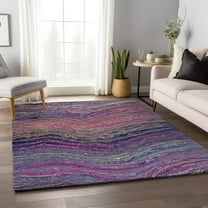 Addison Rugs Mayfield Washable Contemporary Abstract Flirt Rectangle Rug, 10' x 14'