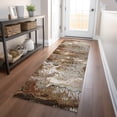 thumbnail image 1 of Addison Rugs Mayfield Washable Contemporary Abstract Riverbed Runner Rug, 2'3" x 7'6", 1 of 5