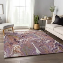 Addison Rugs Mayfield Washable Contemporary Abstract Taffy Rectangle Rug, 10' x 14'