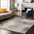 thumbnail image 1 of Addison Rugs Mayfield Washable Contemporary Organic Ivory Rectangle Rug, 3' x 5', 1 of 6