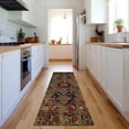 thumbnail image 1 of Addison Rugs Mayfield Washable Traditional Oriental Paprika Runner Rug, 2'3" x 7'6", 1 of 5