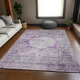 thumbnail image 1 of Addison Rugs Mayfield Washable Traditional Oriental Purple Rectangle Rug, 10' x 14', 1 of 6