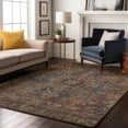 thumbnail image 1 of Addison Rugs Mayfield Washable Traditional Oriental Red Rectangle Rug, 5' x 7'6", 1 of 6