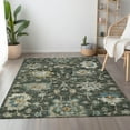 thumbnail image 1 of Addison Rugs Mayfield Washable Traditional Ornate Forest Rectangle Rug, 10' x 14', 1 of 6