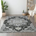 thumbnail image 1 of Addison Rugs Mayfield Washable Traditional Ornate Shadow Rectangle Rug, 3' x 5', 1 of 6