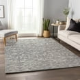 thumbnail image 1 of Addison Rugs Mayfield Washable Traditional Serpentine Gray Rectangle Rug, 5' x 7'6", 1 of 6