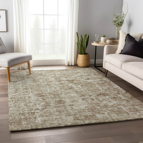 Addison Rugs Mayfield Washable Traditional Tribal Medallion Baja Rectangle Rug, 9' x 12'