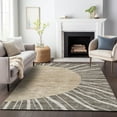thumbnail image 1 of Addison Rugs Mayfield Washable Transitional Abstract Chocolate Rectangle Rug, 10' x 14', 1 of 6