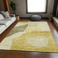 thumbnail image 1 of Addison Rugs Mayfield Washable Transitional Abstract Gold Rectangle Rug, 3' x 5', 1 of 6
