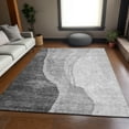 thumbnail image 1 of Addison Rugs Mayfield Washable Transitional Abstract Gray Rectangle Rug, 10' x 14', 1 of 6