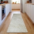 thumbnail image 1 of Addison Rugs Mayfield Washable Transitional Abstract Ivory Runner Rug, 2'3" x 7'6", 1 of 5