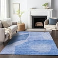 thumbnail image 1 of Addison Rugs Mayfield Washable Transitional Abstract Navy Rectangle Rug, 5' x 7'6", 1 of 6
