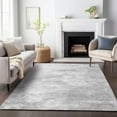thumbnail image 1 of Addison Rugs Mayfield Washable Transitional Abstract Silver Rectangle Rug, 10' x 14', 1 of 6