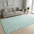 thumbnail image 1 of Addison Rugs Mayfield Washable Transitional Abstract Teal Rectangle Rug, 5' x 7'6", 1 of 6