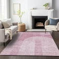 thumbnail image 1 of Addison Rugs Mayfield Washable Transitional Art Deco Blush Rectangle Rug, 3' x 5', 1 of 6