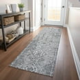 thumbnail image 1 of Addison Rugs Mayfield Washable Transitional Aztec Ash Runner Rug, 2'3" x 7'6", 1 of 5