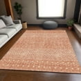 thumbnail image 1 of Addison Rugs Mayfield Washable Transitional Boho Salmon Rectangle Rug, 9' x 12', 1 of 6