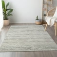 thumbnail image 1 of Addison Rugs Mayfield Washable Transitional Broken Stripes Baja Rectangle Rug, 10' x 14', 1 of 6