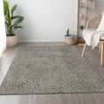 thumbnail image 1 of Addison Rugs Mayfield Washable Transitional Chain Links, Geo Mocha Rectangle Rug, 9' x 12', 1 of 5