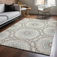 thumbnail image 1 of Addison Rugs Mayfield Washable Transitional Circles Beige Rectangle Rug, 10' x 14', 1 of 6