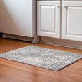 thumbnail image 1 of Addison Rugs Mayfield Washable Transitional Diamond Ivory Rectangle Rug, 1'8" x 2'6", 1 of 5