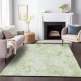 thumbnail image 1 of Addison Rugs Mayfield Washable Transitional Floral Aloe Rectangle Rug, 9' x 12', 1 of 6